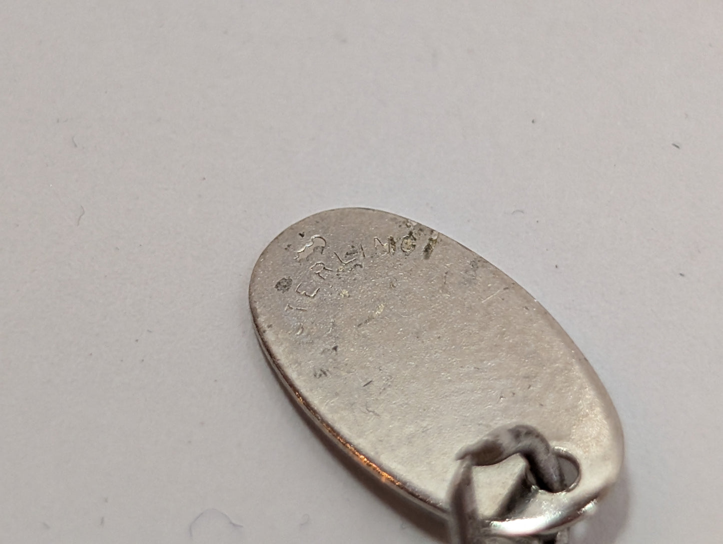 Hawaiian Lei Charm - Stamped and Tested Sterling Silver - Island Charm