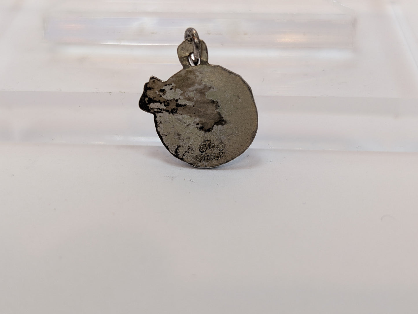 Silver Telstar Satellite Charm - Stamped and Tested Sterling Silver - Vintage Satellite Charm
