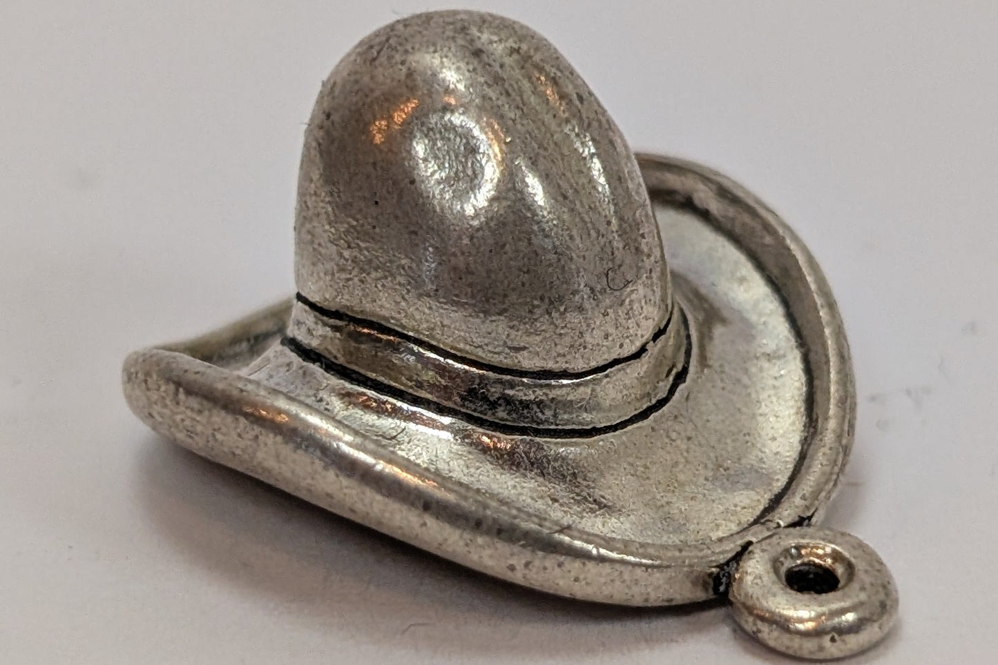 Bell Trading Post Ten Gallon Hat Charm - Stamped and Tested Sterling Silver - 1970-80s Bell Trading Post Jewelry - Cowboy Hat