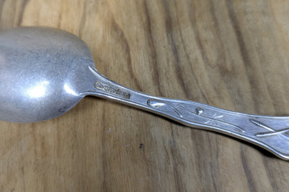 Sterling Silver North Carolina Souvenir Spoon - Stamped and Tested Sterling Silver - Mecklenburg Declaration of Independence