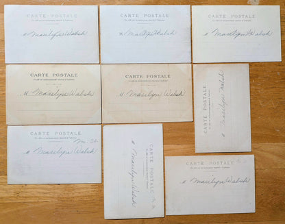 Antique Tour of Paris Black and White Postcards - 19 Famous Parisian Sights to Choose From! - Vintage 1900s Paris Postcards