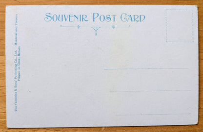 1900s Montreal from Mount Royal Canada Postcard - Valentine & Sons - Antique Color Lithograph Montreal Canadian Postcard