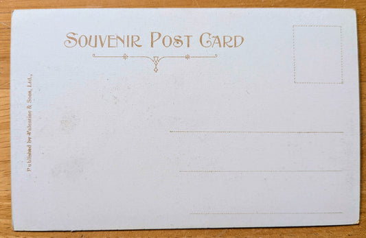 1900s Tadousac Quebec Canada Postcard - Valentine & Sons - Antique Color Lithograph Tadoussac Village Canadian Postcard