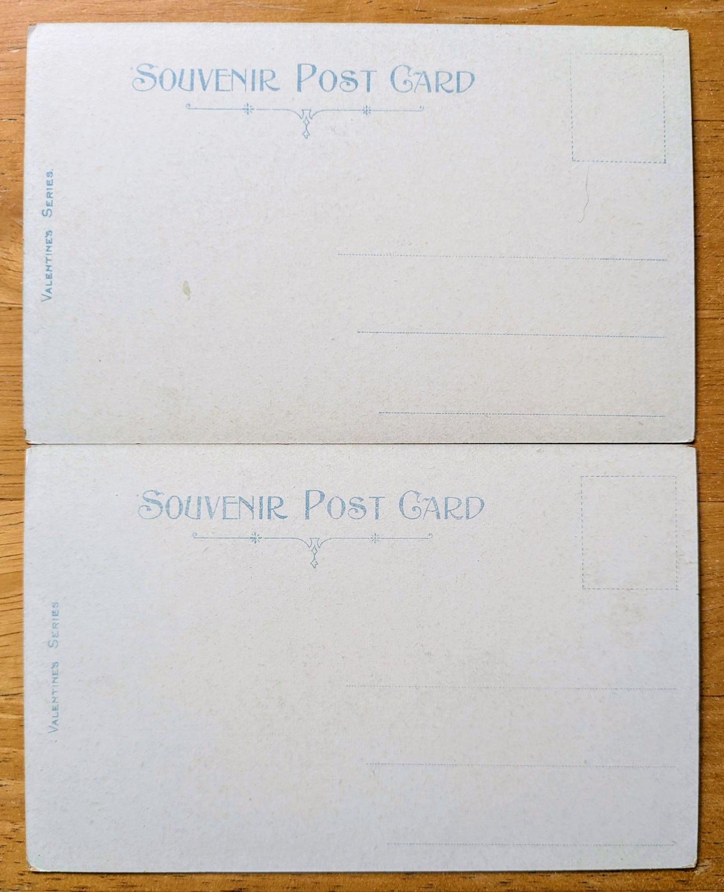 Lot of 2 1900s Cape Eternity and Trinity Rock Canada Postcards - Valentine & Sons - Antique Color Lithograph Quebec Canadian Postcards