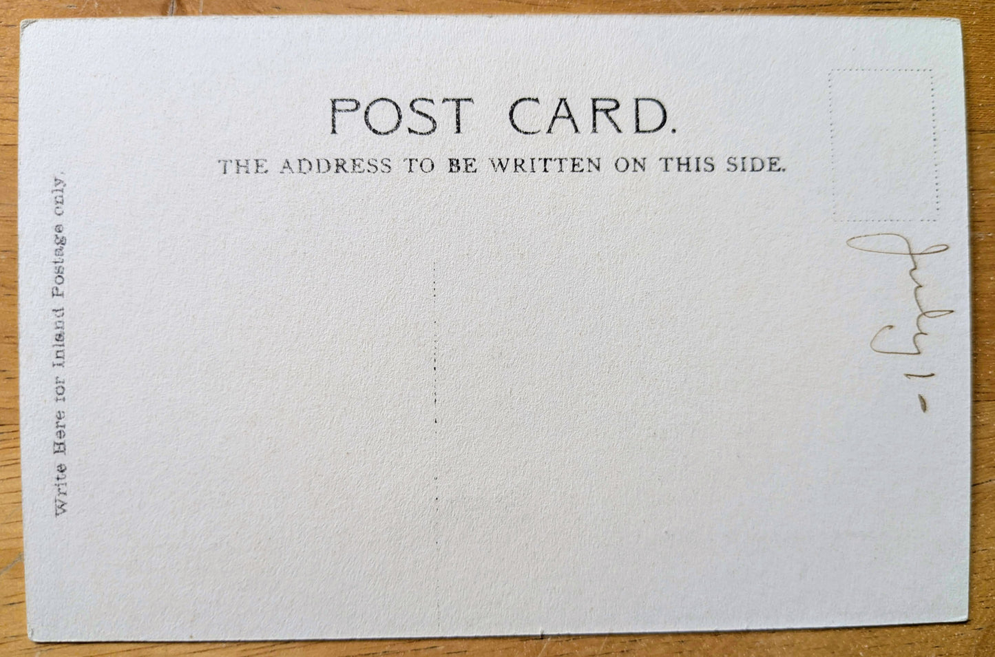 1910s Coniston Lake and Old Man Scotland Postcard - Valentines Series - Antique Coniston Scottish Black and White Postcard