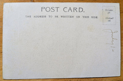 1900s Ruskin's Monument Coniston Scotland Postcard - Valentines Series - Antique Coniston Scottish Black and White Postcard