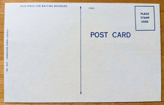 1920s Greetings from East Sumner Maine Postcard - Landscape Panel Locals No. 947 - Antique East Sumner ME Postcard