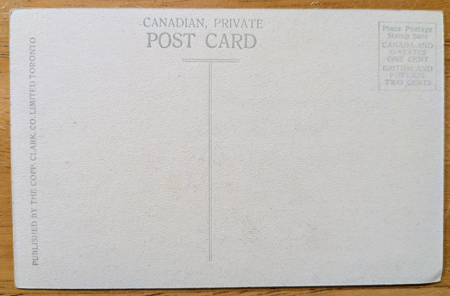 1910s Trinity Rock, Saguenay River, Canada Postcard - Hand-Tinted Postcard - Antique Color Lithograph Trinity Rock Canadian Postcard