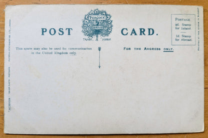 1910s Stratford-on-Avon, England Church Postcard - Peacock Brand Postcard - Antique Stratford on Avon English Postcard