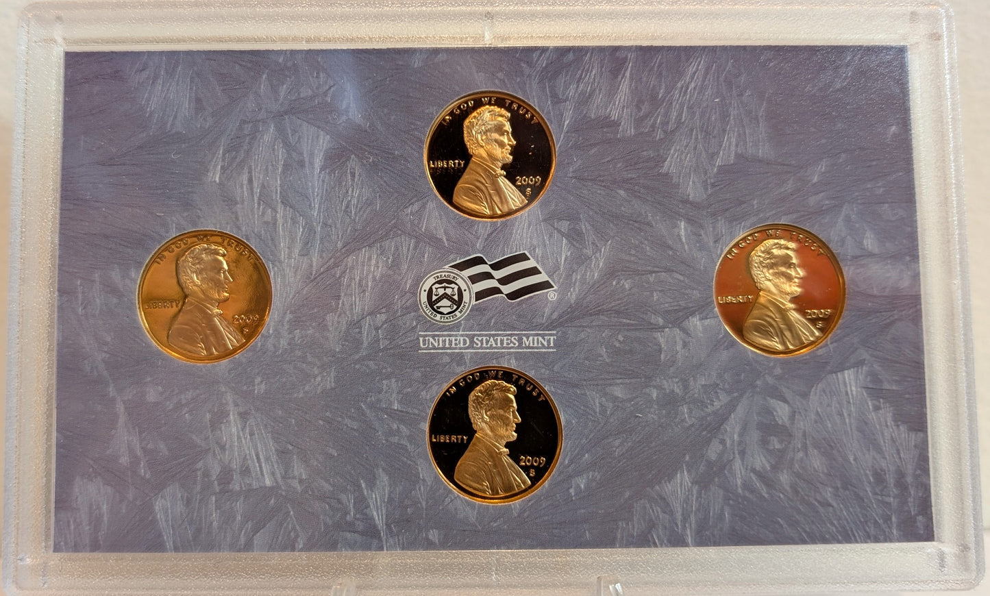 2009 United States Mint Lincoln Bicentennial One Cent Proof Set - Lincoln 200th Anniversary 2009 One Cent Proof Set