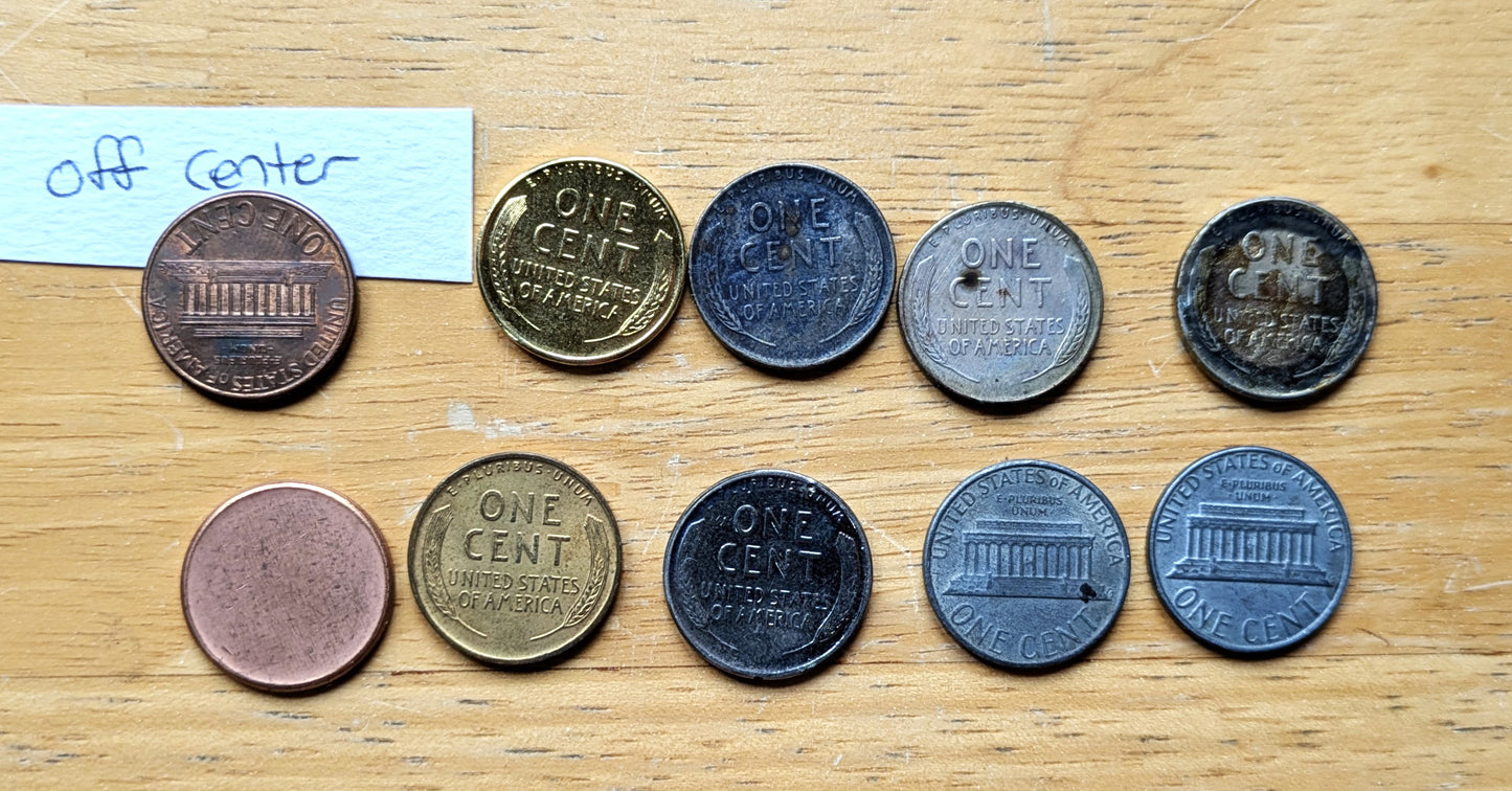 Penny Lot! - Oddities, Errors, Mystery Pennies - Check it out! Discount Coin Lot! Great Deal!