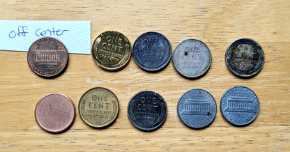 Penny Lot! - Oddities, Errors, Mystery Pennies - Check it out! Discount Coin Lot! Great Deal!