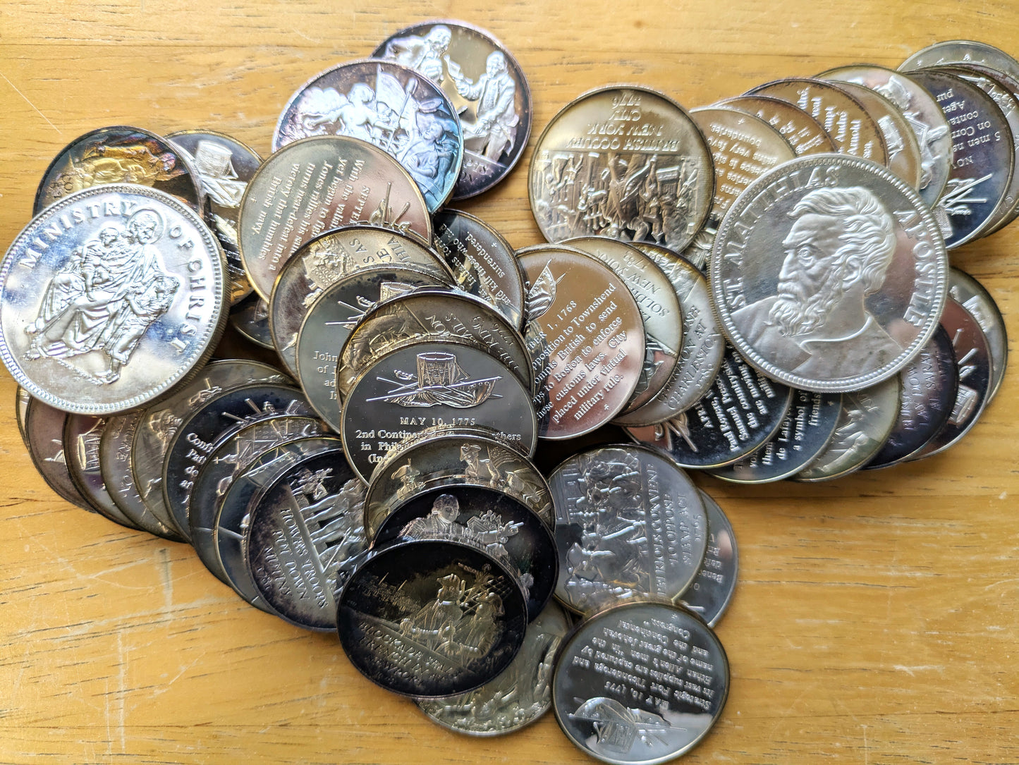 Below Melt Value - Over 2 Troy Pounds of Silver Rounds - Sterling - 23.16 Troy Oz. Pure Silver