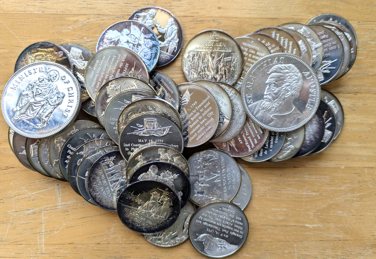 Below Melt Value - Over 2 Troy Pounds of Silver Rounds - Sterling - 23.16 Troy Oz. Pure Silver