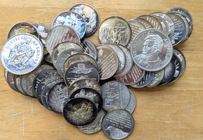 Below Melt Value - Over 2 Troy Pounds of Silver Rounds - Sterling - 23.16 Troy Oz. Pure Silver