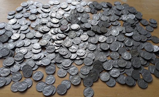 Flash Deal! -500 Buffalo Nickels- Full Dates & Partial Dates, Mint Marks, 1910s, 20s, and 30's - Check it out!