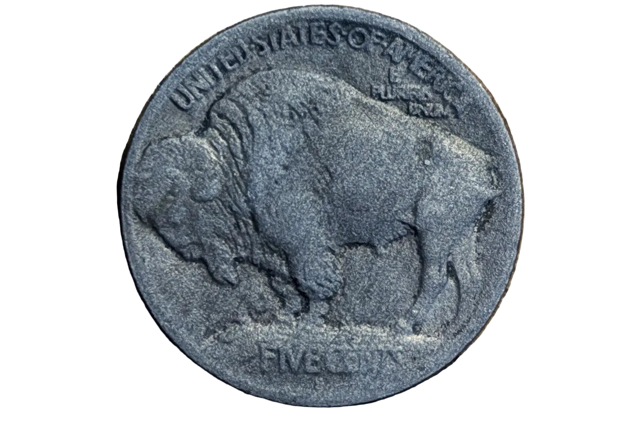 1913-S Buffalo Nickel Type 1 - F/VF Details, Cleaned - Tougher Date And Mint - 1913 S Indian Head Nickel Type One 1913 S
