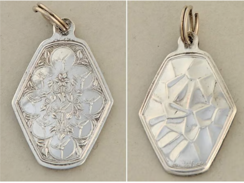 Vintage Towle Silversmiths Charm Ninth Day of Christmas - Nine Ladies Dancing Vintage Towle Silversmiths Charm