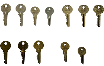 Authentic Vintage Yale Keys: Choose Your Variant - Yale Keys Variant Selection