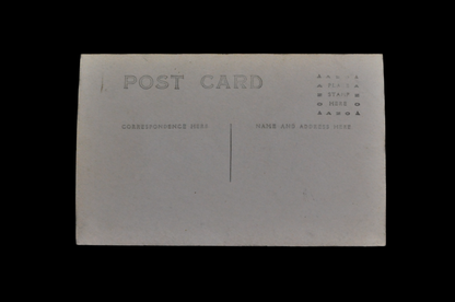 1910s Massachusetts State Capitol Building Sepia Photograph Postcard - Unsent/Blank - Rare Antique RPPC MA Boston Postcard