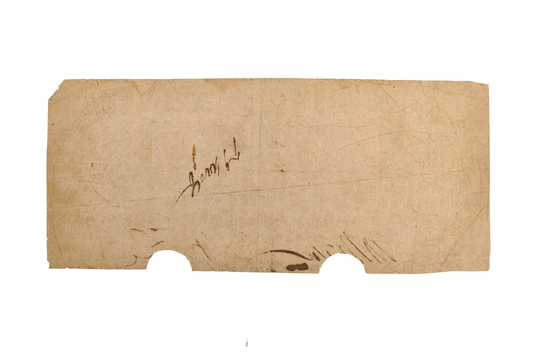 1861 Confederate States 20 Dollar Note - Rare Early Civil War Issue - VF, Cancelled - 1861 Confederacy Twenty Dollars Note - CS-20 / T-20