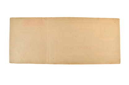 1890s Bliss Business College Currency 20 Dollar Note - Keene, NH - Extremely Fine (XF) - Bliss Business College Twenty Dollars Trade Note