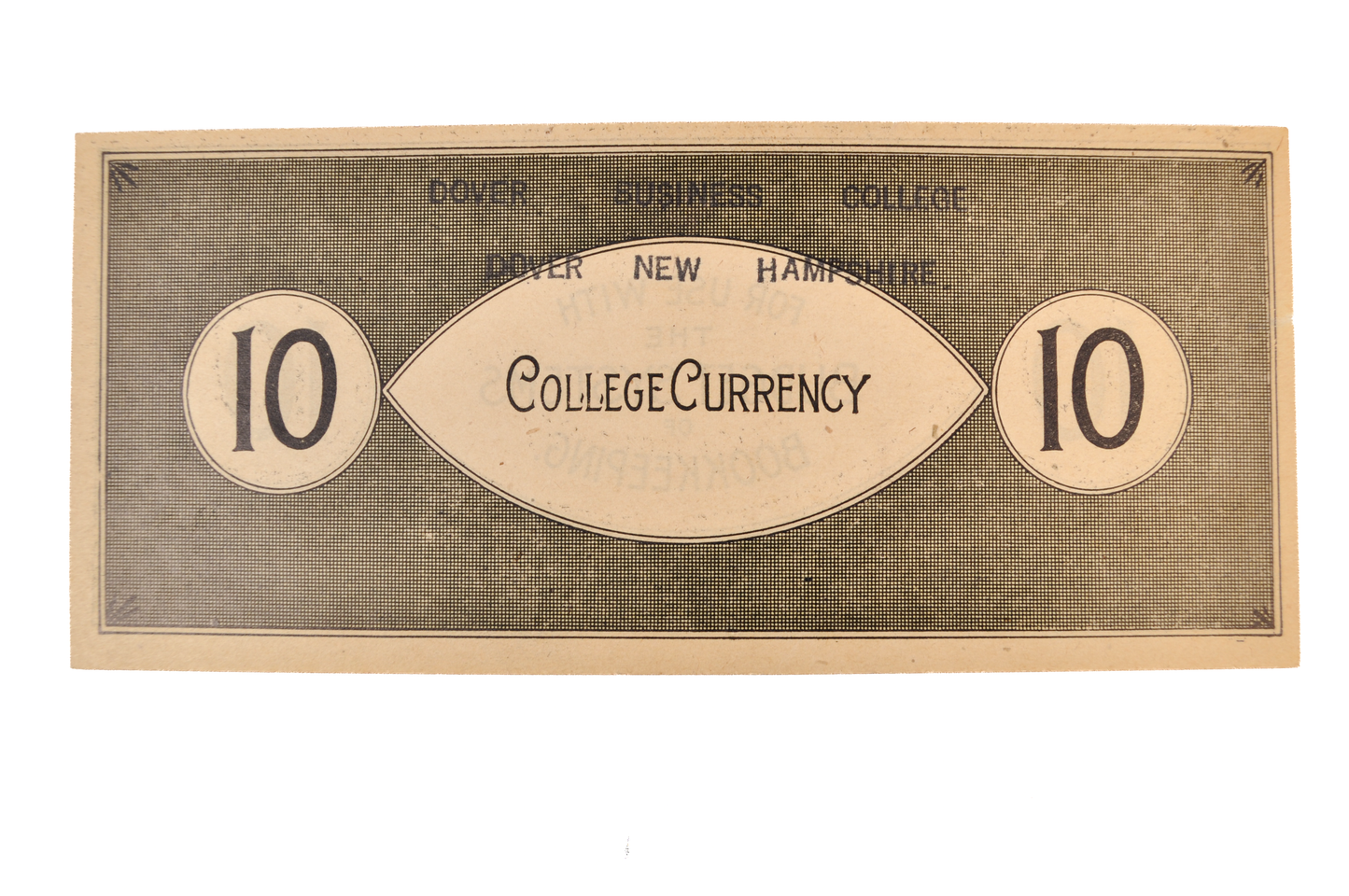 Década de 1860 N.D. Manchester NH Quimby's Periodical Mart Vales de 3 Centavos - Raro Billete de Tienda Obsoleto de Tres Centavos de Nuevo Hampshire