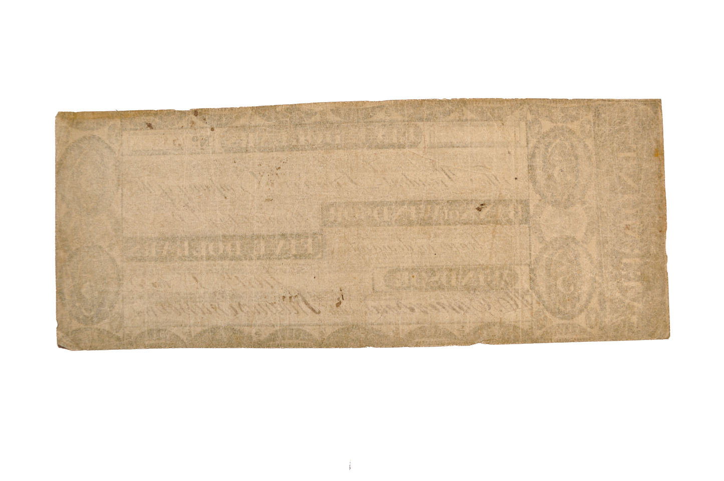 1833-34 Bank of Windsor 5 Dollar Vermont Obsolete Note - Extremely Fine (XF) - 1833/1834 Windsor Vermont Five Dollars Obsolete Banknote