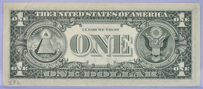 1977 1 Dollar Azie Taylor Morton Autograph Star Note - First Black Woman Treasurer - 1977 Courtesy Autographed Star Note - Fr.1909-E*
