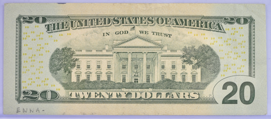 2009 Federal Reserve 20 Dollar Star Note - Rare Cleveland (D) Issue, Only 650,000 Printed - 2009 Twenty Dollar Star Note - Fr.2095-D*