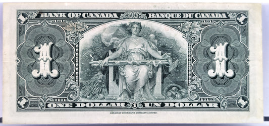 1937 Bank of Canada 1 Dollar Note - Choose by Prefix - Coyne/Towers Signatures - 1937 Canadian One Dollar Bill - P#58e