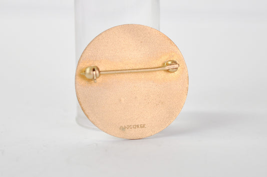 Vintage 12K Gold-Filled Portsmouth Hospital Pin - 1/20 12K G.F. Stamped - Stunning Gold Filled Portsmouth Hospital NH Brooch