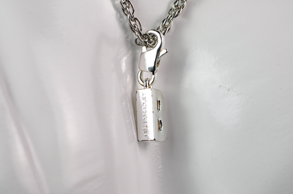 Beautiful Vera Bradley Silver Toned "B" Letter Charm - Lobster Claw Clasp - Minimalist Initial B Silvertone Jewelry Charm