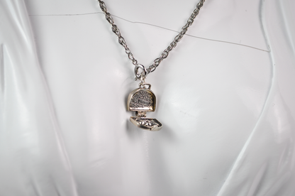 Vintage 925 Sterling Silver Articulated Travel Luggage Charm - Detailed Sterling Silver Opening Suitcase Charm Travel Jewelry