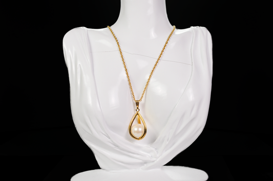 silver necklace