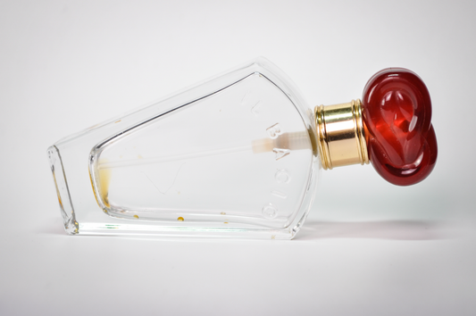 Vintage 1993 Il Bacio by Princess Marcella Burghese Empty Perfume Bottle - 1.7fl oz/30ml - Discontinued 1990s Il Bacio Perfume Bottle