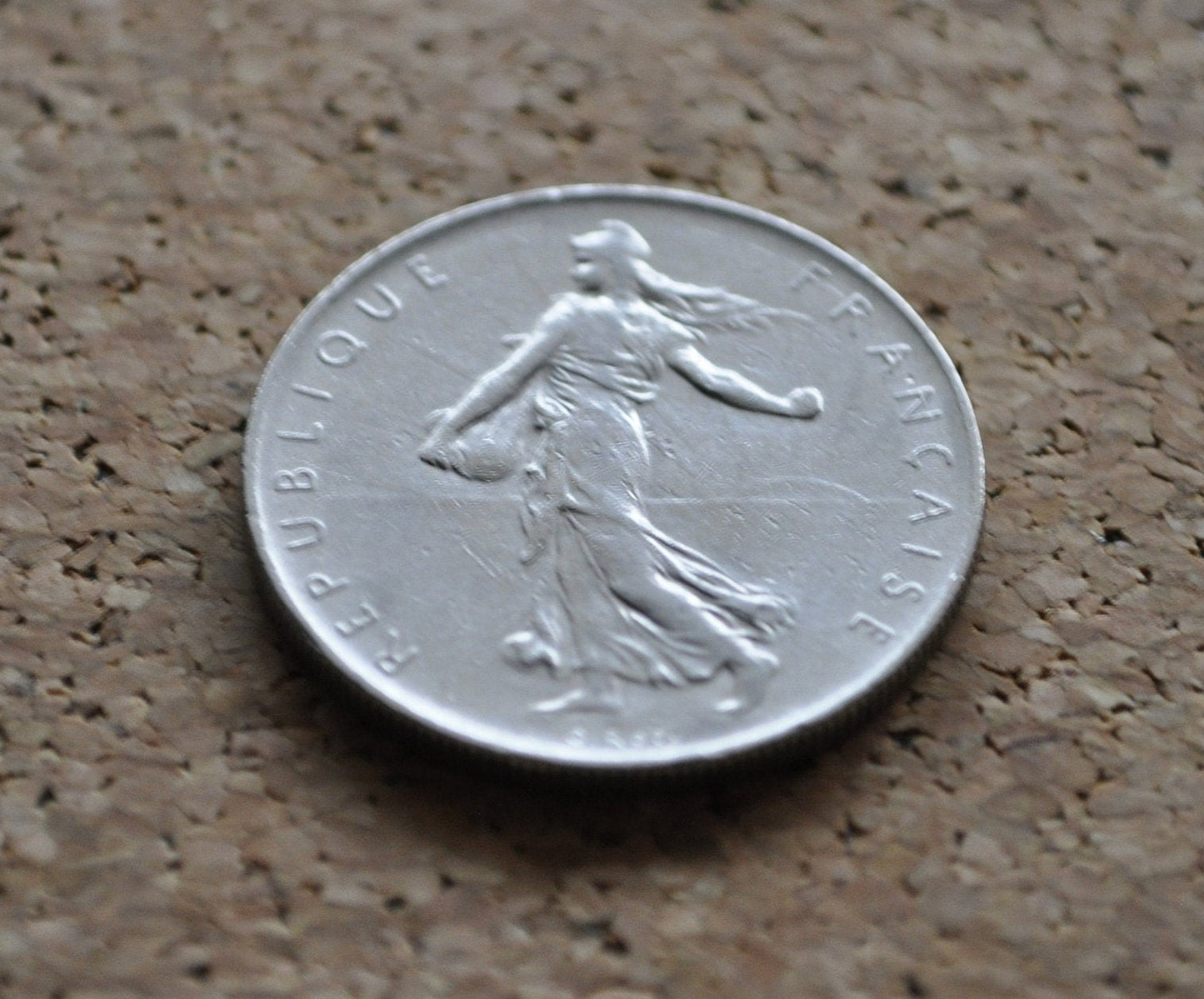 1960 France 1 Franc Coin