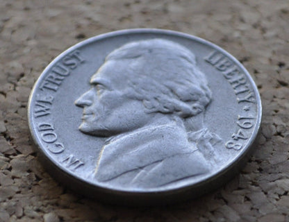 1948 PDS Jefferson Nickels - P,D,S - Choose by Mint Mark and Grade - 1948 S Jefferson Nickel 1948 D Jefferson Nickel 1948 P