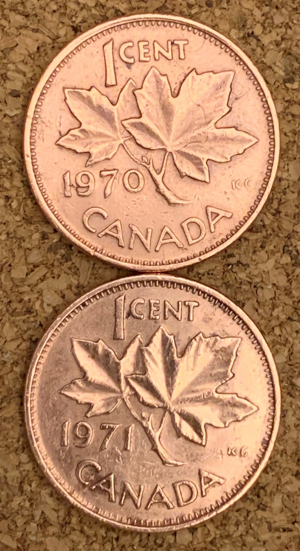 Canadian Pennies - Choose Date & Quantity - 1970 to 1979 - Excellent Condition - Canada