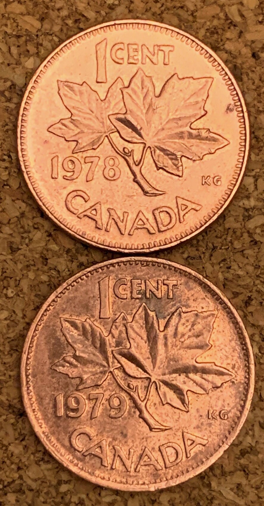 Canadian Pennies - Choose Date & Quantity - 1970 to 1979 - Excellent Condition - Canada