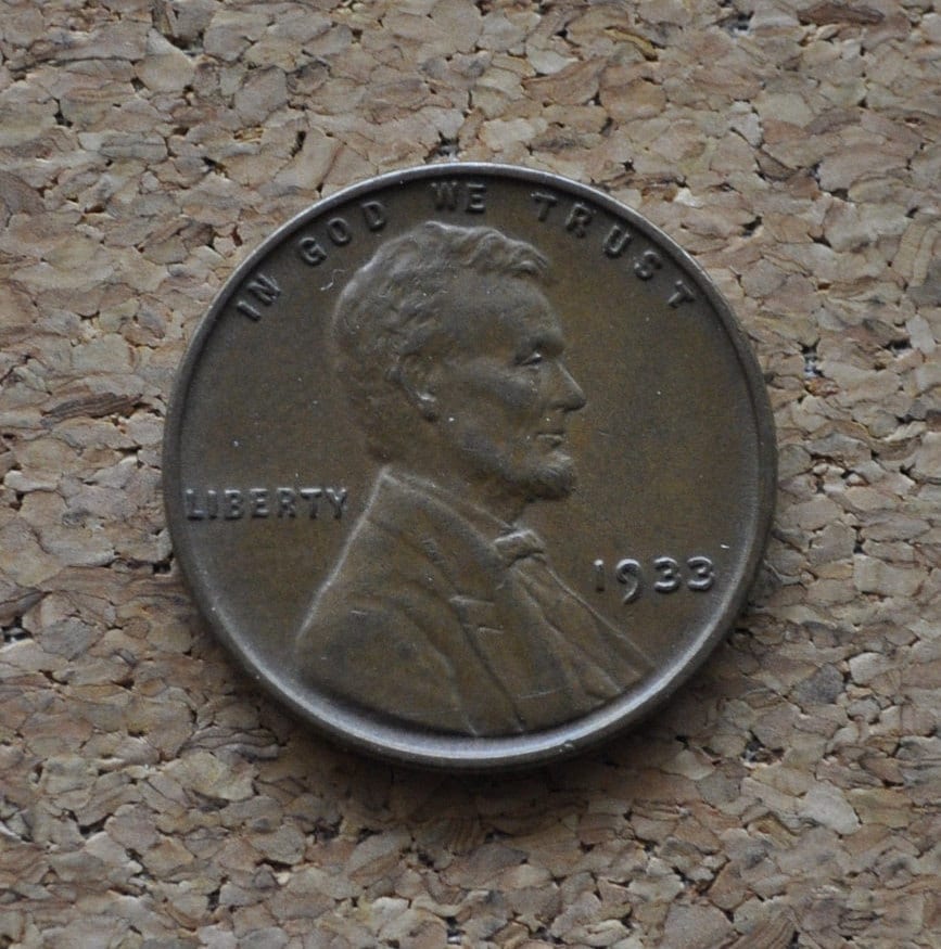 1933 Wheat Penny - Choose by Grade - Philadelphia Mint - 1933 Wheat Ear Cent - 1933-P / 1933P Cent