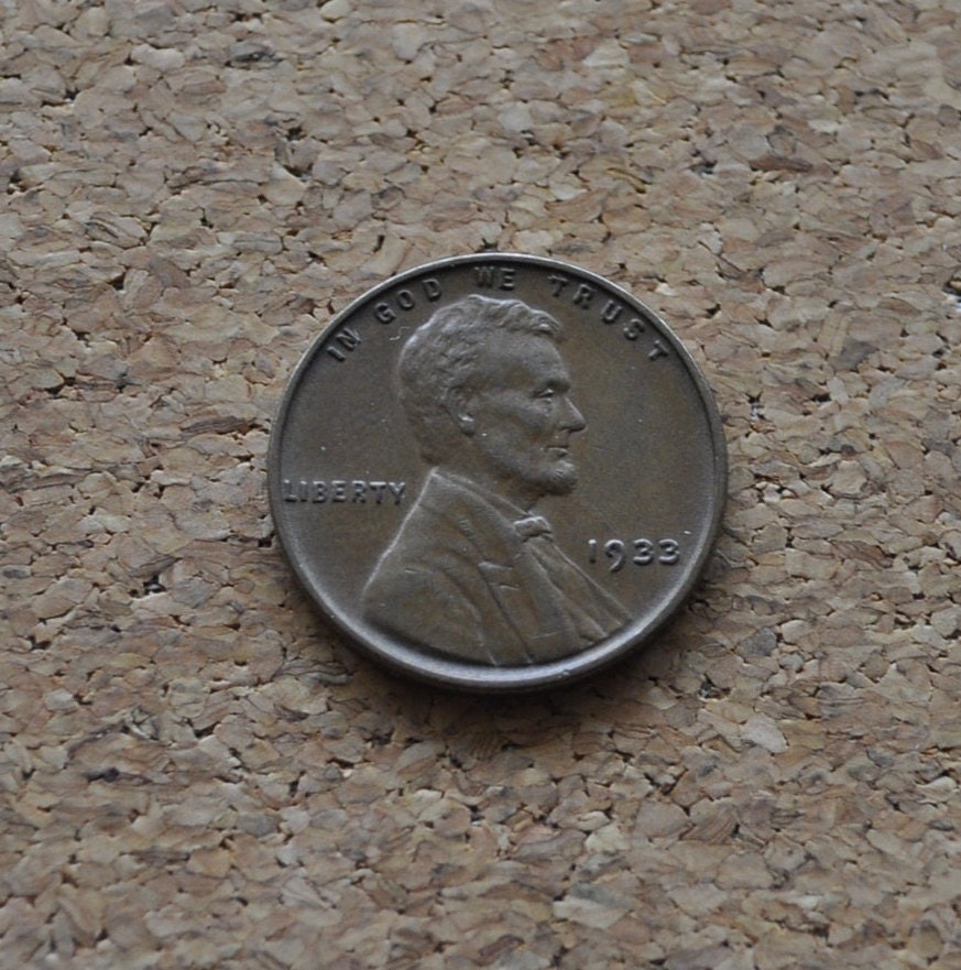 1933 Wheat Penny - Choose by Grade - Philadelphia Mint - 1933 Wheat Ear Cent - 1933-P / 1933P Cent