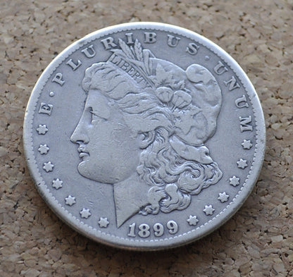 1899-O Morgan Silver Dollar - Choose by Grade / Condition - New Orleans Mint - 1899-O Morgan Silver - 1899 Morgan Dollar - O Mint Mark