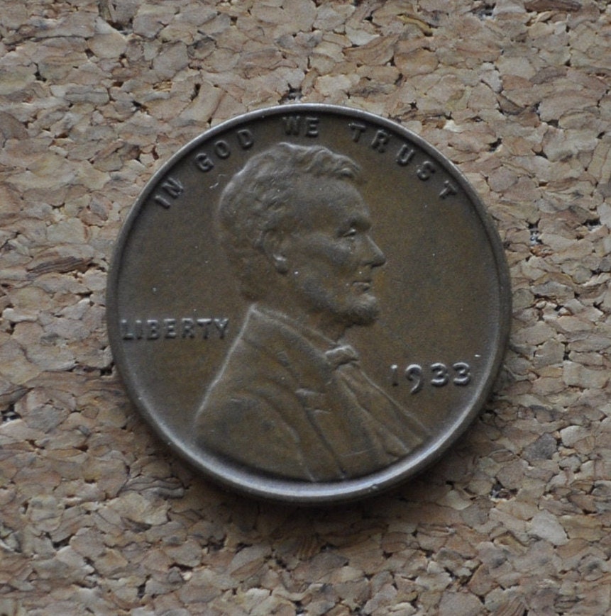 1933 Wheat Penny - Choose by Grade - Philadelphia Mint - 1933 Wheat Ear Cent - 1933-P / 1933P Cent