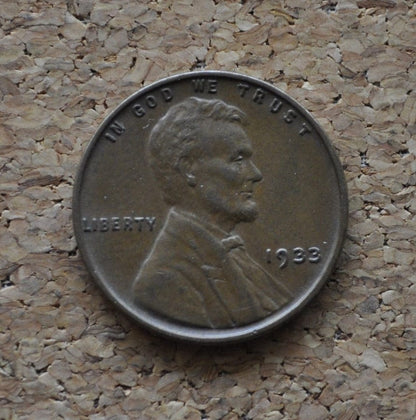 1933 Wheat Penny - Choose by Grade - Philadelphia Mint - 1933 Wheat Ear Cent - 1933-P / 1933P Cent
