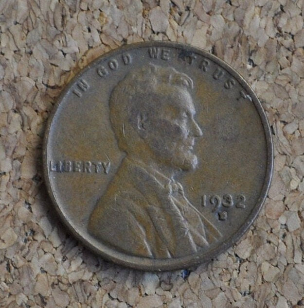 1932-D Wheat Penny - Choose by Grade - Denver Mint - 1932 D Wheat Ear Cent - Rarer Date & Mint for the 30's