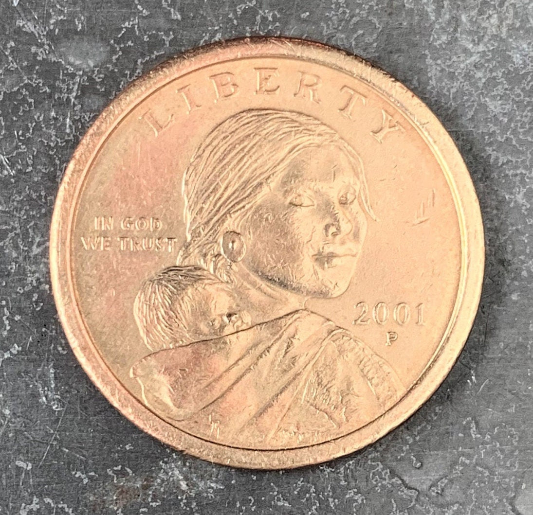 Sacagawea Dollar 2001 P Philadelpia Mint