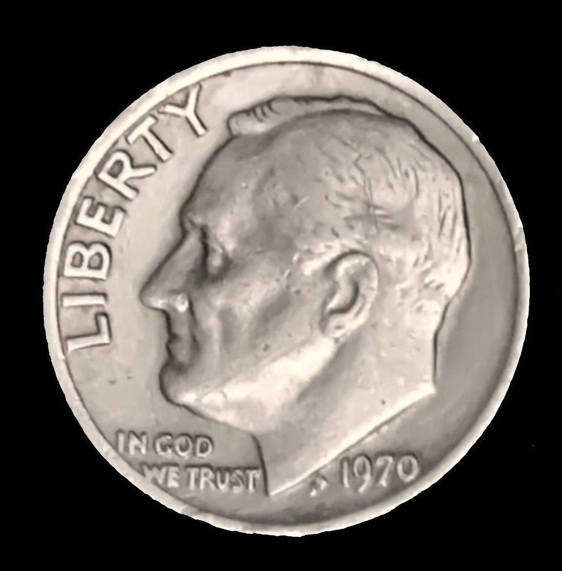 1970 Roosevelt Dime - Excellent Condition