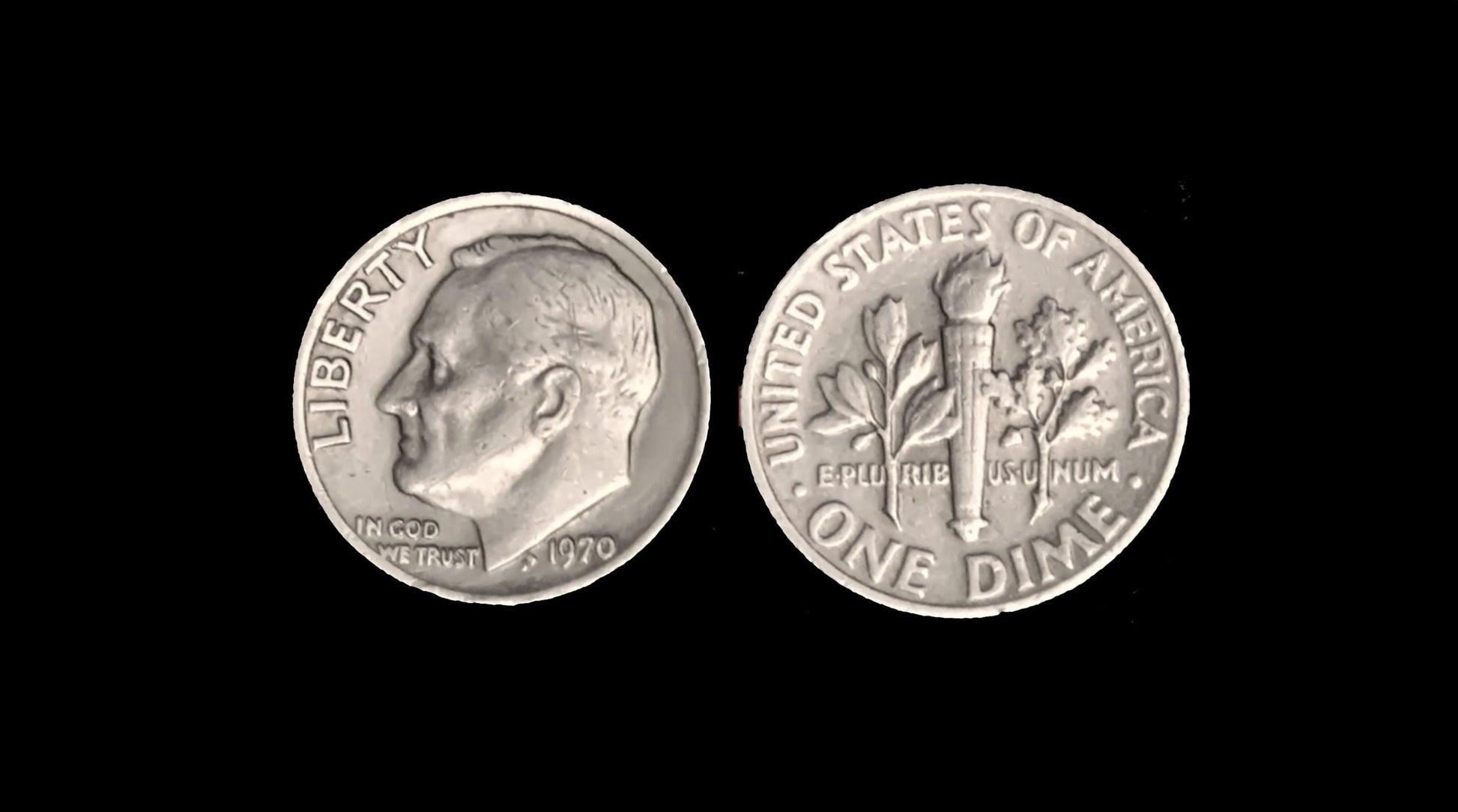 1970 Roosevelt Dime - Excellent Condition