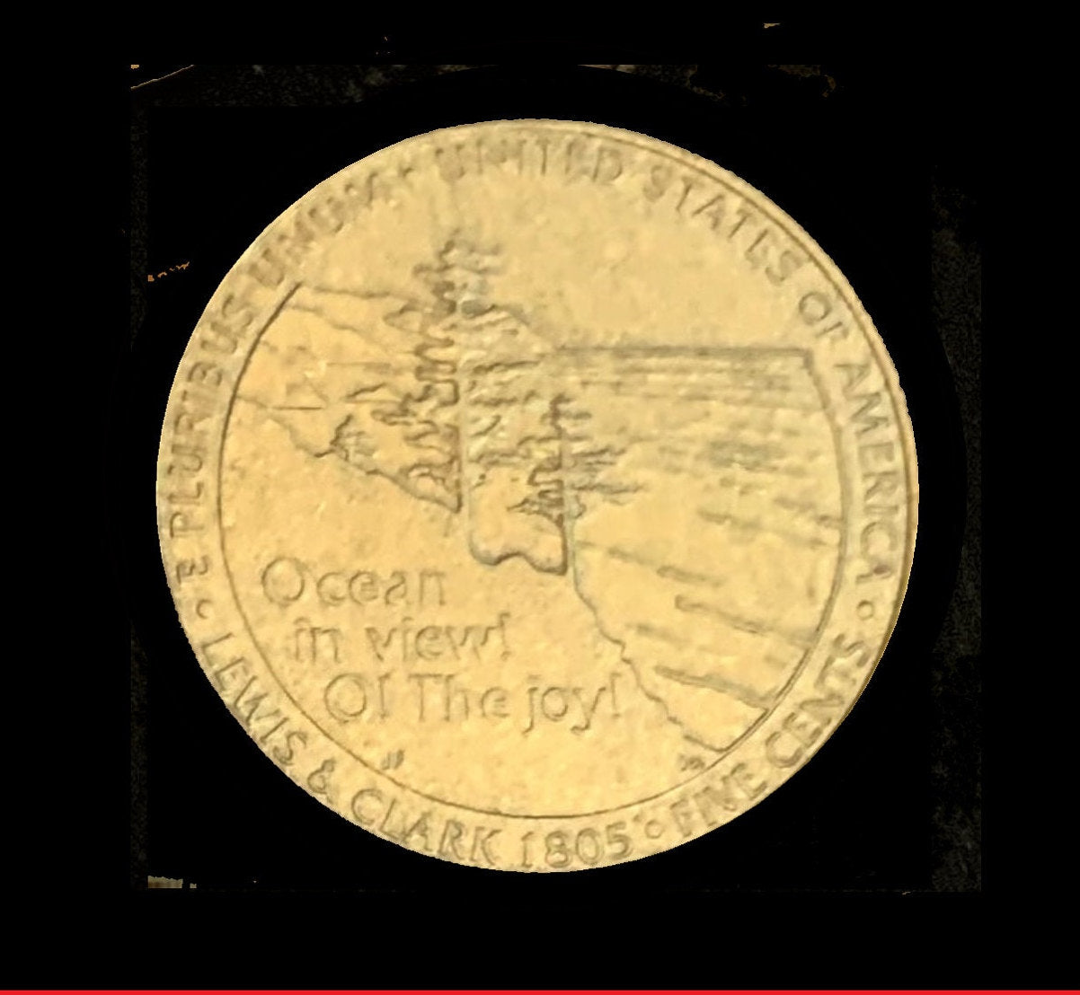 2005 Jefferson - Westward Journey Nickel - Ocean in View Reverse - Beautifully Golden Toned